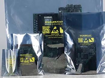 We have products with antistatic protection such as polifoam, bubble, plastic bags, metallic bags and specialties.